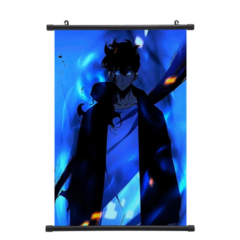 

Anime Solo Leveling Sung Jin Woo Poster Wall Hanging Printing Home Living Room Bedroom Bar Decoration 30*45cm
