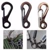 2Pcs Camping Equipment Survival Carabiner Snap Spring Clip Outdoor Hiking Keychain Clip