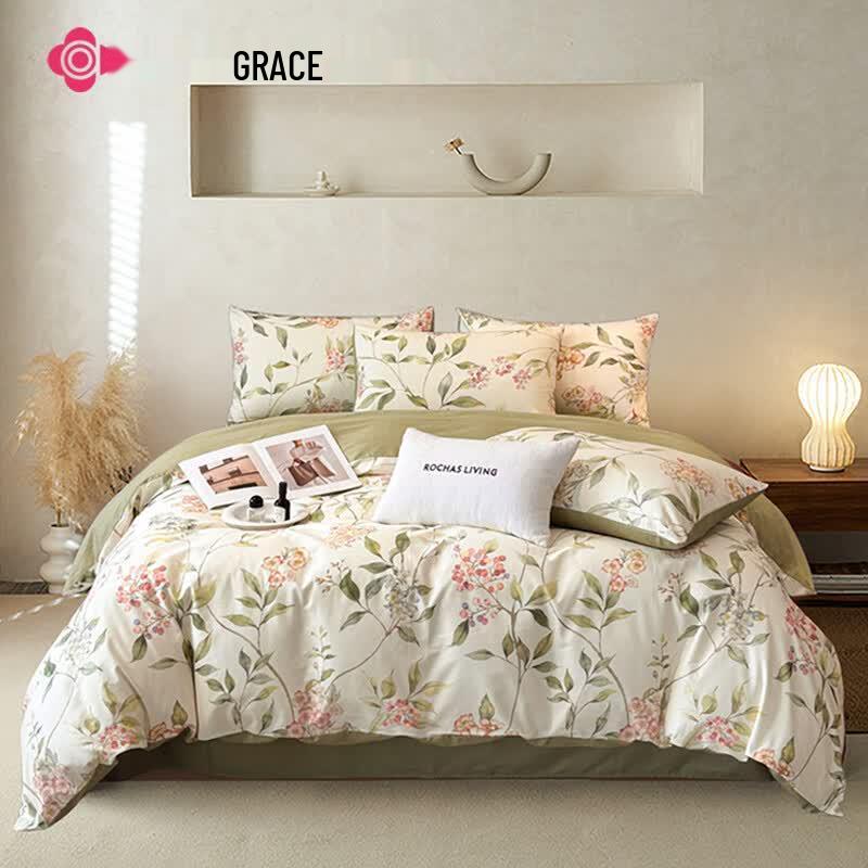 Grace Combed Cotton Digital Print All-Season Quilt