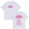 Jul Velodrome 2026 Concert Tracklist Graphic TShirt French Rapper Unisex Casual Cotton Streetwear Tops TShirt