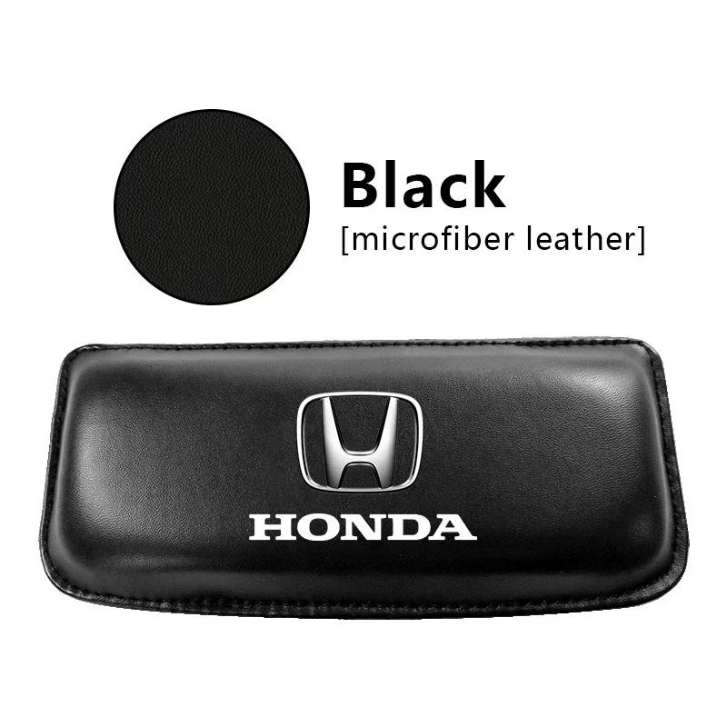 

XR Car New Honda PU Leather Car Knee Pad Cushion Auto Interior Pad Elastic Cushion For Honda Civic Fit City Cry Accord CB500 C чёрный