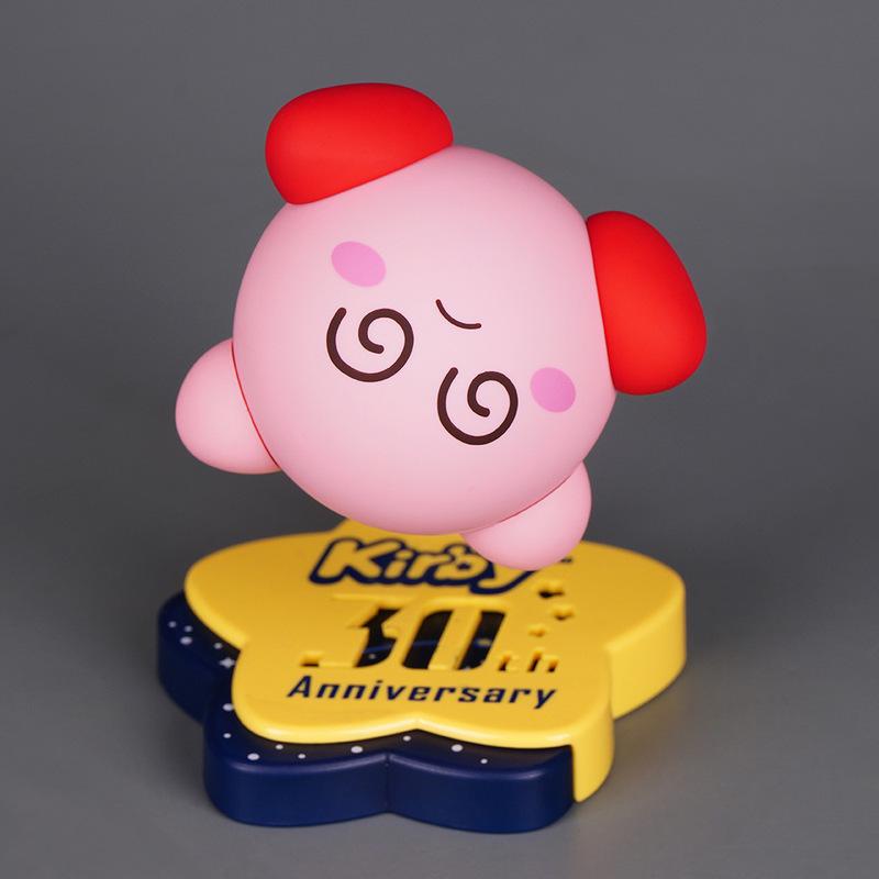 Kirby Anniversary Edition Magnetic Multi Accessory Q-Version Model Star Anime Figure Collection Toy 30th 1883 Play Entertaining Safe Kid Friendly Fun