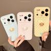 Blue Polka Dot Puppy Is Suitable for Apple 17promax Mobile Phone iphone16/15Pro Love Window Mobile Phone Case