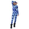 Spring New Digital Printing Performance Suit Mechanical Series Game Role Playing One-piece Costume Women