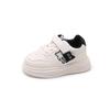 Girls Board Shoes 2025 Spring and Autumn New Baby School Little White Shoes Boys Sports and Leisure Shoes Non-slip Baby Shoes
