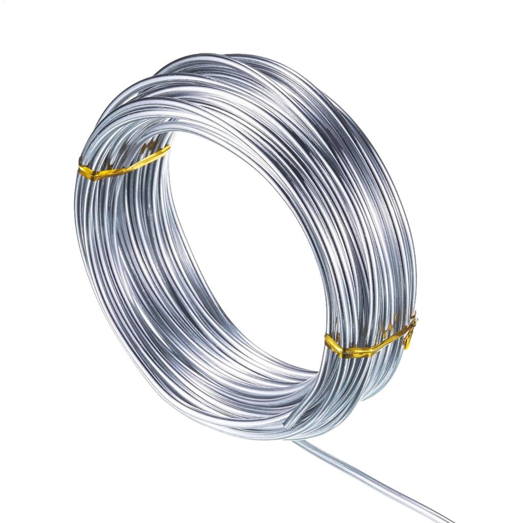 10m Flexible Aluminum Wire 1.0/1.5//2.0mm Anadized Aluminum Wire Soft DIY Jewelry Craft Versatile Painted Aluminium Metal Wire
