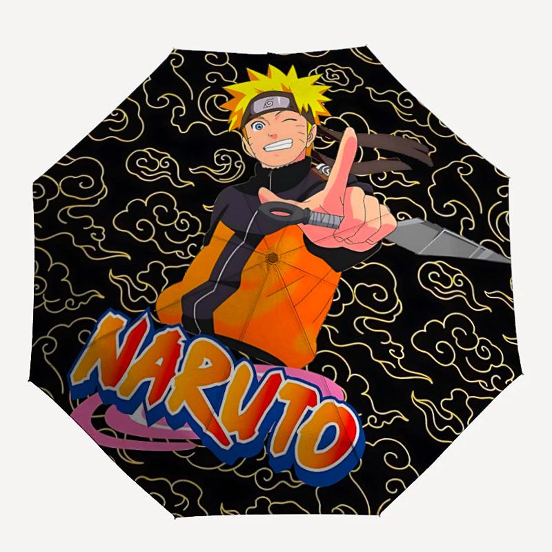 1pc Naruto Anime Automatic Open/Close Umbrella - Compact Travel Umbrella, Perfect for Women & Men - Ideal Birthday/Christmas Gift, 172