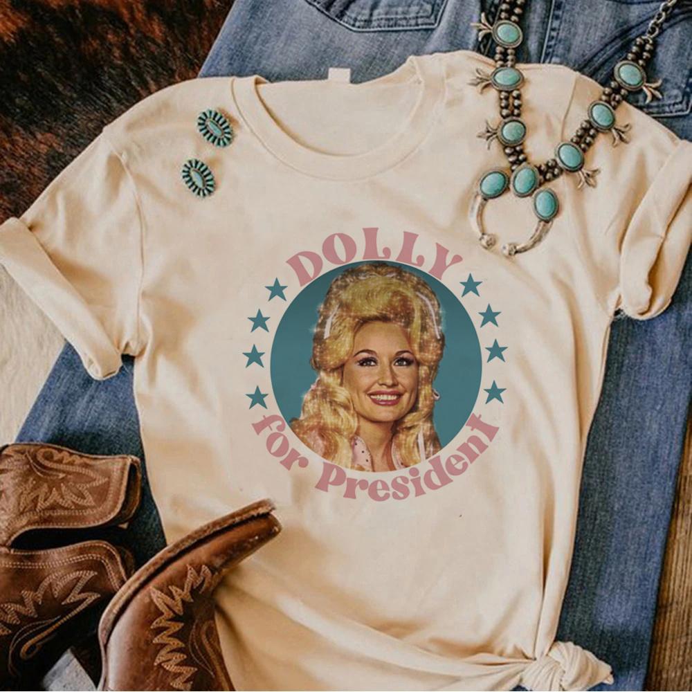 Maglietta Dolly Parton Unisex Divertente Top Ragazza Grafica Giapponese Unisexga Abbigliamento