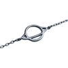 Planet Saturn Universum Schwarzer Stern Personalisierte Kreative Halskette Klemmen Kette Frauen Koreanischer Stil Damenstil