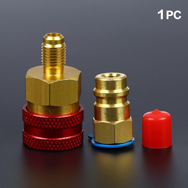 R1234Yf To R134A Quick Connectors Adapter For Car Ac Car Accessories Tools A/C Refrigerant Fluorinated Liquid Connector