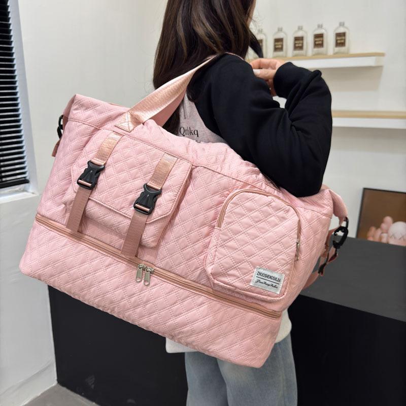 Sports Hand-held Large-capacity Luggage Bag with Shoes Compartment Travel Bag Dry and Wet Separation Shoulder Fitness Bag