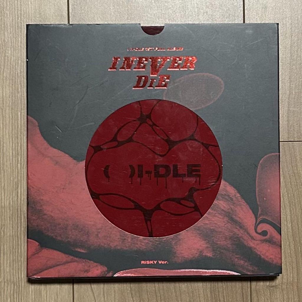 [USED] (G)I-DLE album i never die risky ver.