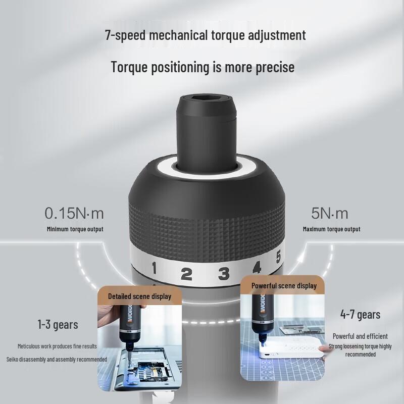 Worx WX242 Cordless Electric Screwdriver Tool Set CN plug (adapter included)
