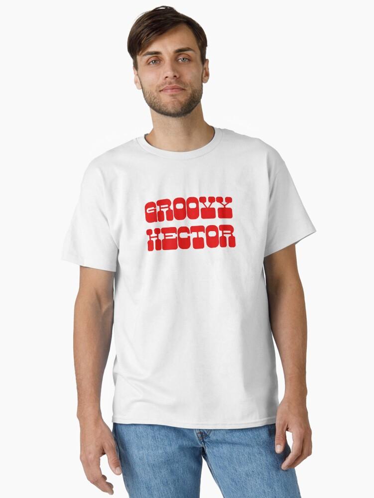 

Groovy Hector Casual Tshirt Mens and Womens Luxury Brand Top S