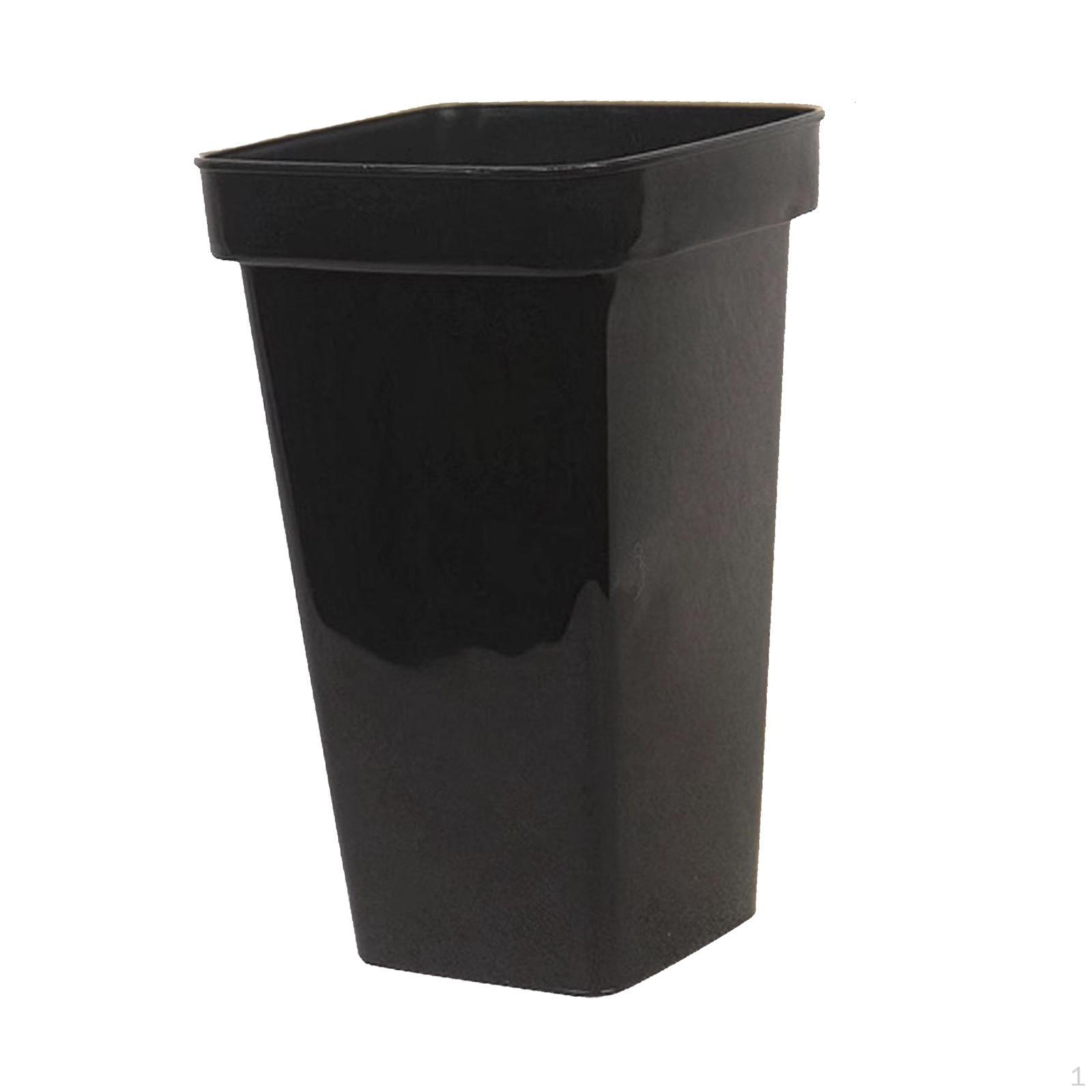 

Элегантная пластиковая ваза для свежих и сухих цветов - стильная подставка для цветов Black Size M