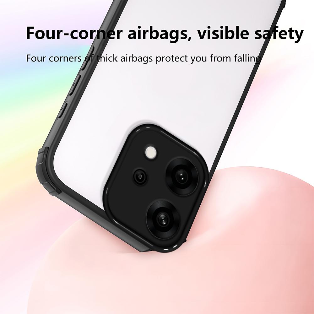 Luxury Shockproof Transparent Phone Case For OPPO Reno 14 13 12 11 10 Reno14 Reno13 F Pro 13F 14F 12F Clear Soft Bumper Cover