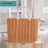 Cesta de Almacenamiento de Mimbre Tejido para Picnic, Empaque de Frutas y Verduras para el Hogar, PE