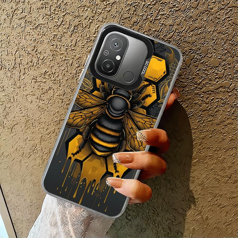 Bee Keeping Honey Cute Shockproof Phone Case for Xiaomi Poco X7 X6 X5 X3 Pro F7 Ultra M8 Redmi 15C 15 14C 13C 12C 10C 13 12 10