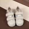 Velcro Ugly Cute Shell Head German Training Bread Shoes Women's New Versatile Inner Height Increase Casual Sports Small Board Shoes