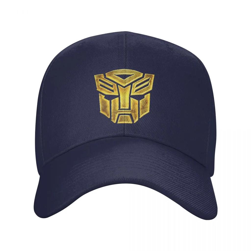 Custom Classic Cartoon Autobot Car Baseball Cap for Unisex Women Adjustable Dad Hat Sports Snapback Hats