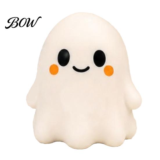 Fidget Stress Balls Halloween Bow Ghost Squeeze Toy, Relief Cartoon Sensory Party Supplies Soft Stretchy Favors for Adults Kids Decompression Toy