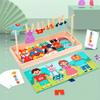 Montessori Wooden Dress-Up Puzzle Game for Kids: Changeable Outfits for Boys & Girls
