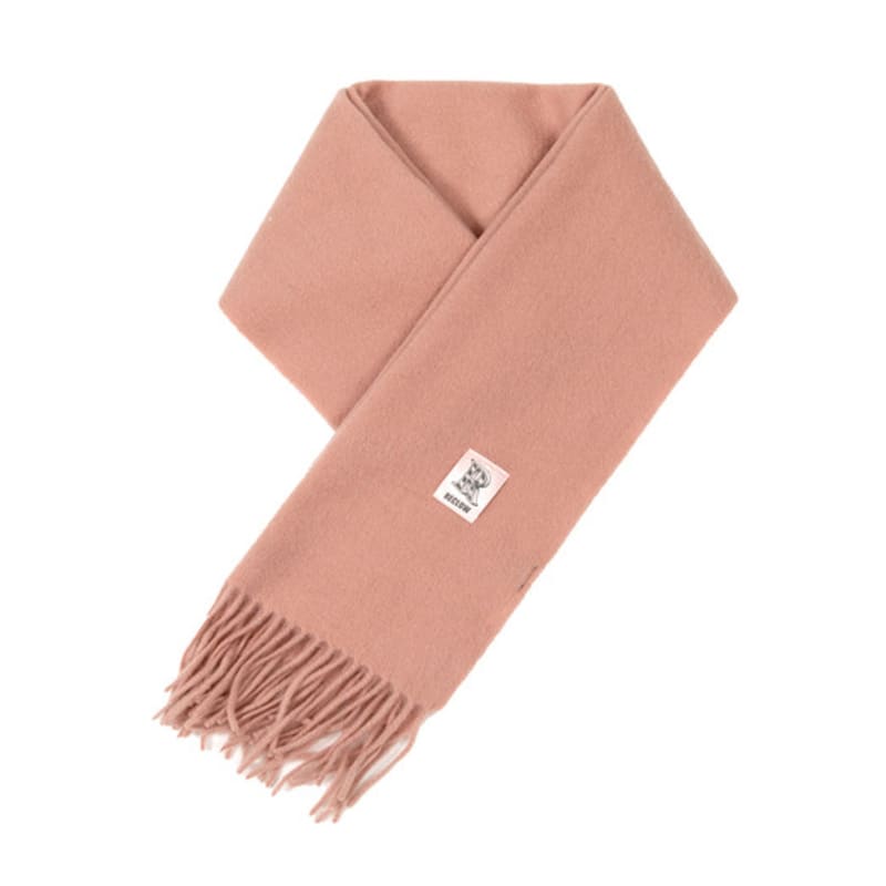 RECLOW RECLOW LAND 100% Cashmere Muffler Pink