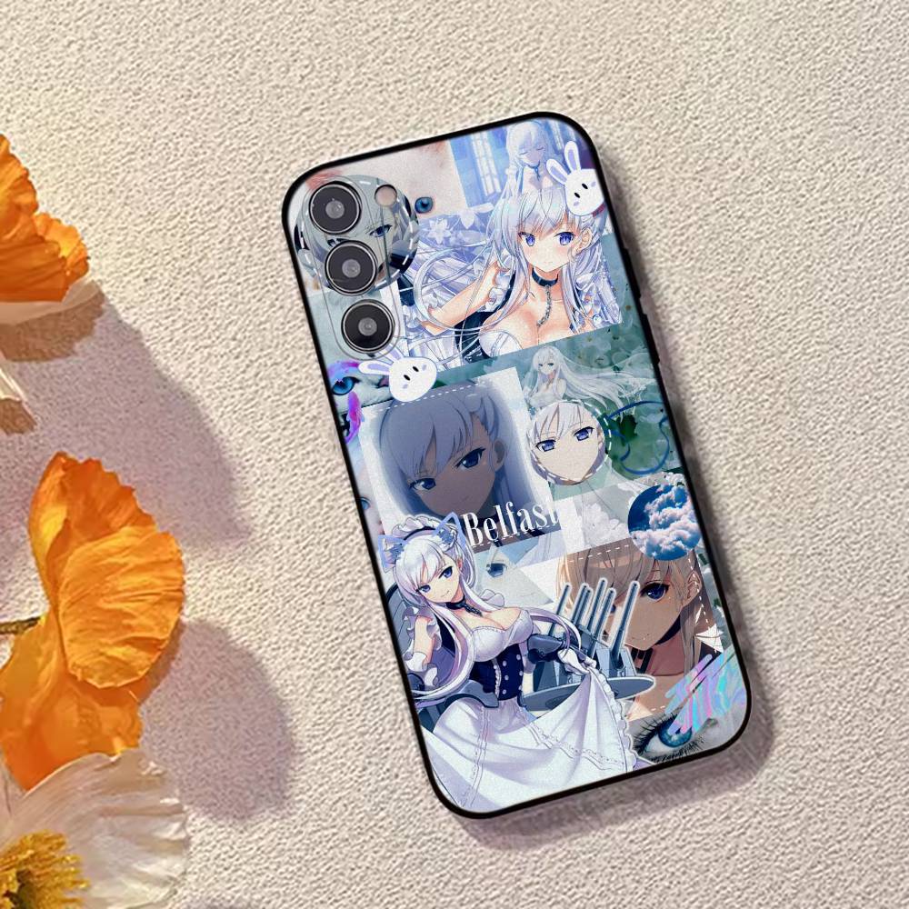 Game A-Azur Lane B-Belfast Phone Case Silicone Soft For Samsung Galaxy A73,A72,A71,A70,A53,A52,A51