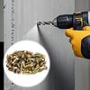 10/30/50/100Pcs Expansion Screw Set, Anti-sag Cabinet Hinge Screws for Wood Tile Concrete Walls Drywall