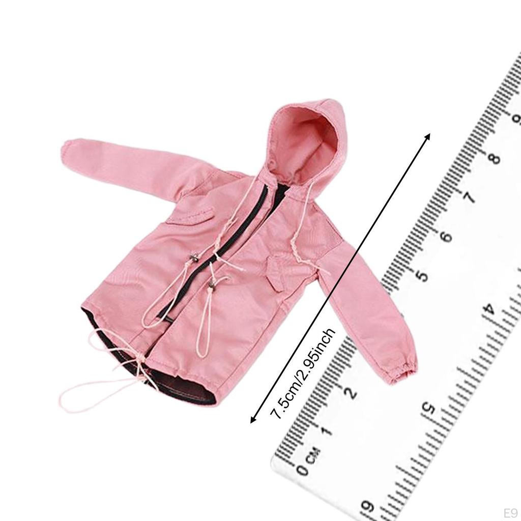 1/6 Female Clothes for 12" Action Figure Loose Workwear Long Sleeved Collectible Fashion Wear