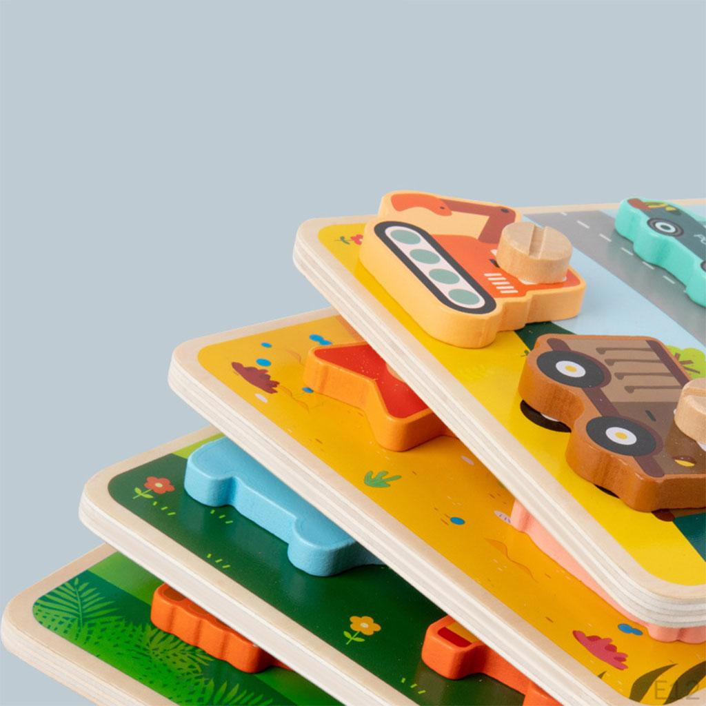 Puzzles Early Educational Toys Preschool Learning DIY Screws