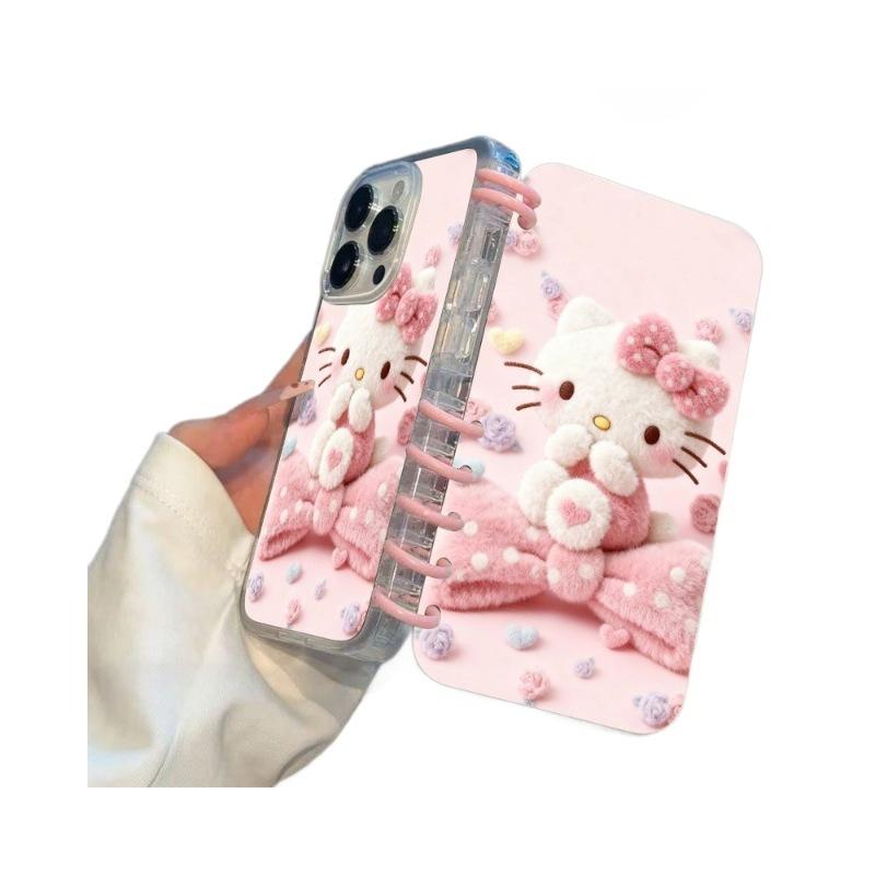 Cute doll kt cat apple 11 mobile phone case iPhone11 book 11promax notebook 11 anti-drop 11 soft