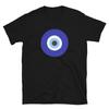 Blaues böses Auge Türkisches Augensymbol Unisex T-Shirt