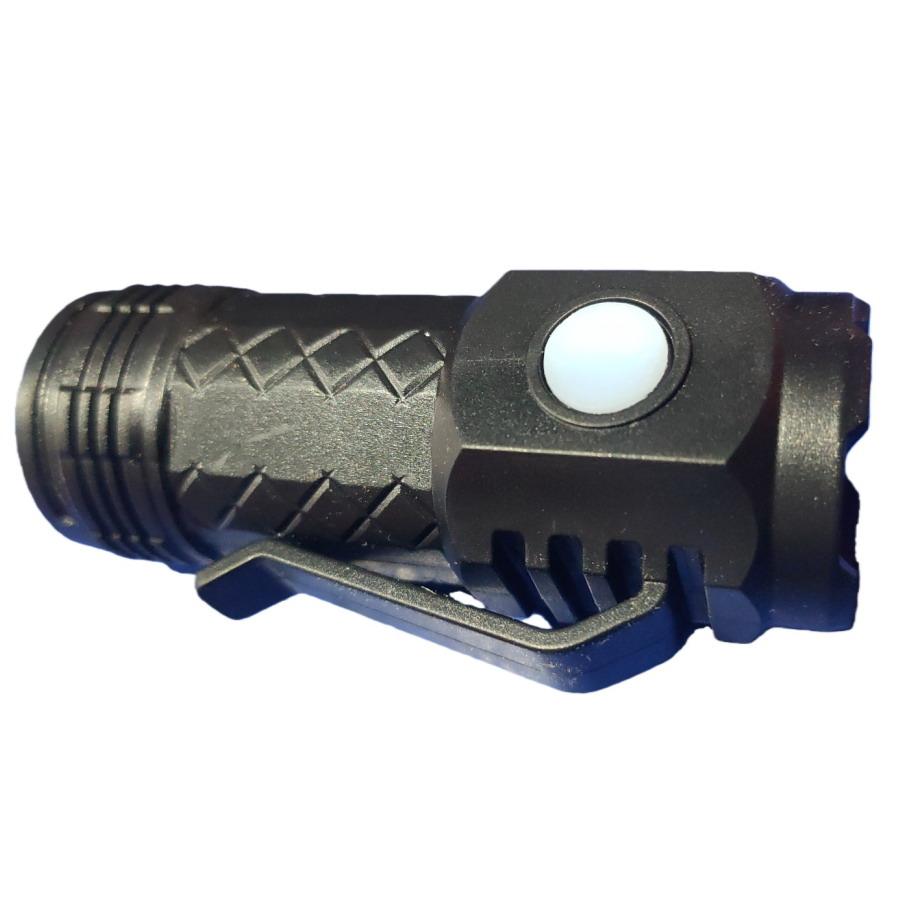 Portable Mini Led Flashlight 3Led Ultra Strong Light Flash Light Usb Rechargeable Built-In Battery With Pen Clip