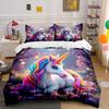 "Dreamy Unicorn Paradise" Bedding Sets Duvet Covers Pillowcases(1* Duvet Cover 2* Pillowcases Without Duvet Insert)