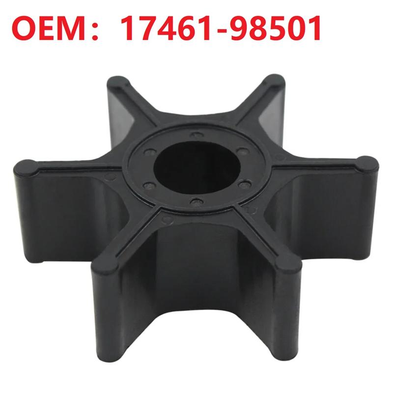 Powerful Water Pump Impeller For Suzuki Outboard DT 2-9 Motors 17461-98501