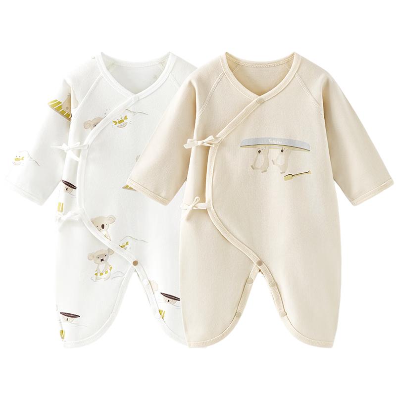 

TONGTAI Newborn Pure Cotton Butterfly Romper Bodysuit 66cm