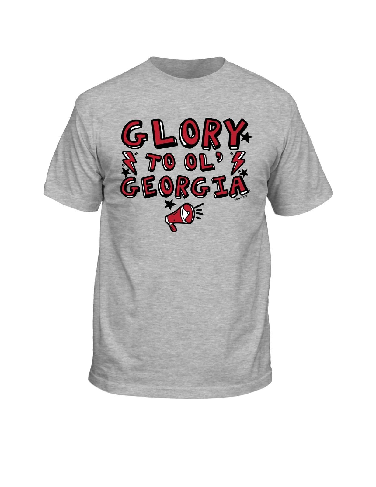 

New World Graphics UGA Glory To Good Ol Georgia Youth Short Sleeve Graphic 3XL