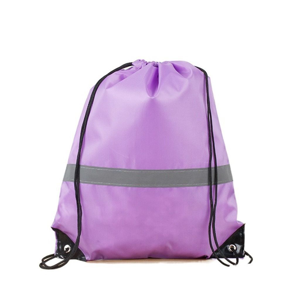 New Ruched Nylon Drawstring Backpacks Canves Sports Fitness Shoulder Bags Large Capacity Students School Bag