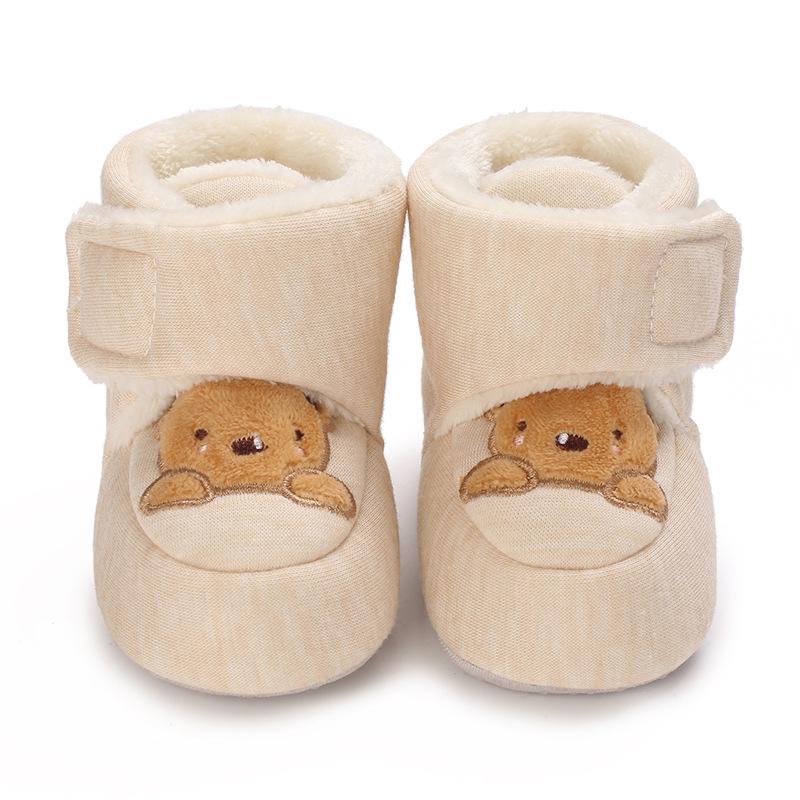 Winter Warm Cotton Baby Shoes for Boys & Girls (Prewalker, 0-1 Year)