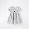 Children's Clothing Xiaofei Summer Fashionable Fashion Short Sleeve Dress