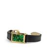 Hamilton H11261760 American Classic Ardmore Quartz Women's Watch Black Leather Strap Green Dial
