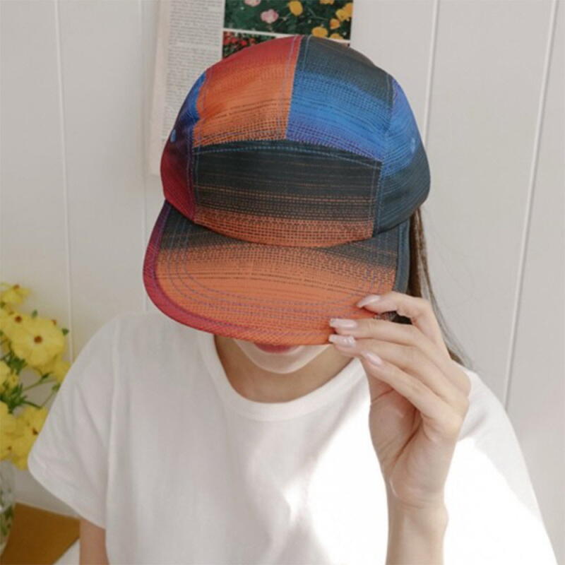 Women s Embroidered Men s Grunge Camp Cap Hat C8140_Orange