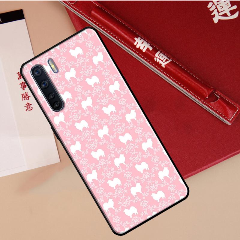 Japanese Spitz Dog Case For Oppo A60 A98 A58 A78 A18 A38 A80 A40 A77 A57 A17 A74 A54 A94 A96 A76 A16 A15 A5 Pro