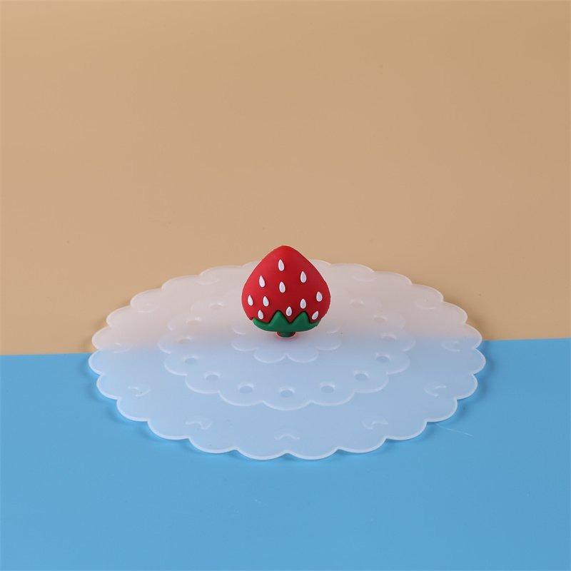 Moon-shaped Cover, Large Silicone Cover, Silicone Lid, Bowl Cover, Transparent Cup Lid, Thick Cover, Cute Cartoon Design
