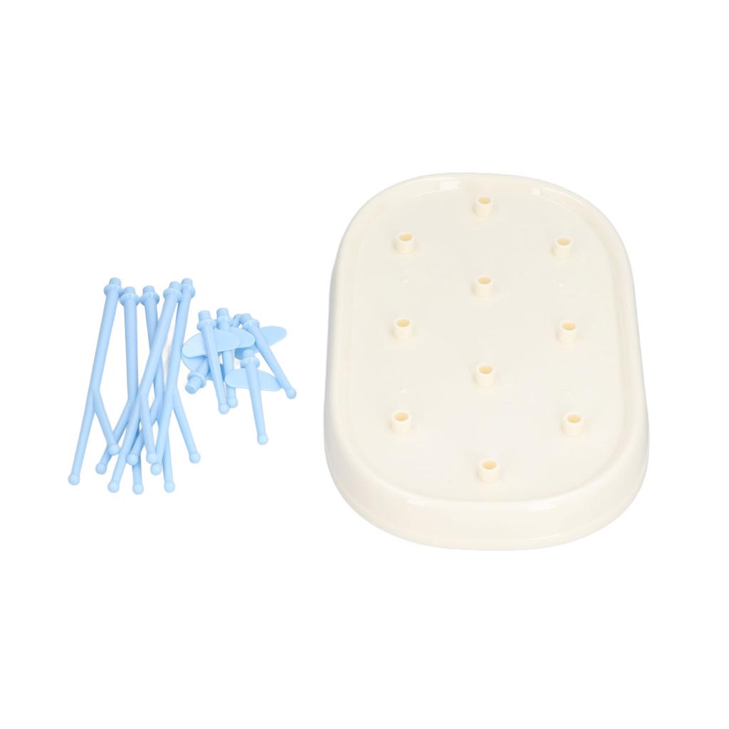 Feeding Bottle Drying Rack Collapsible Portable Baby Feeding Bottle Drying Draining Rack