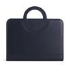 Multifunctional A4 Leather Zippered Business Folder
