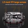 New Sports Smartwatch Bluetooth Call LED Flashlight Sleep Health Monitoring Fitness Tracking Men Outdoor Smart Watch HT30