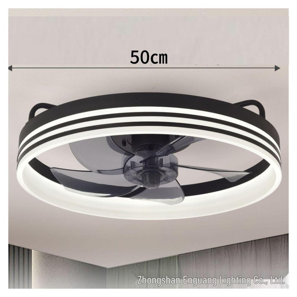 Silent LED Ceiling Fan Light for Living Room, Bedroom, and Dining Room