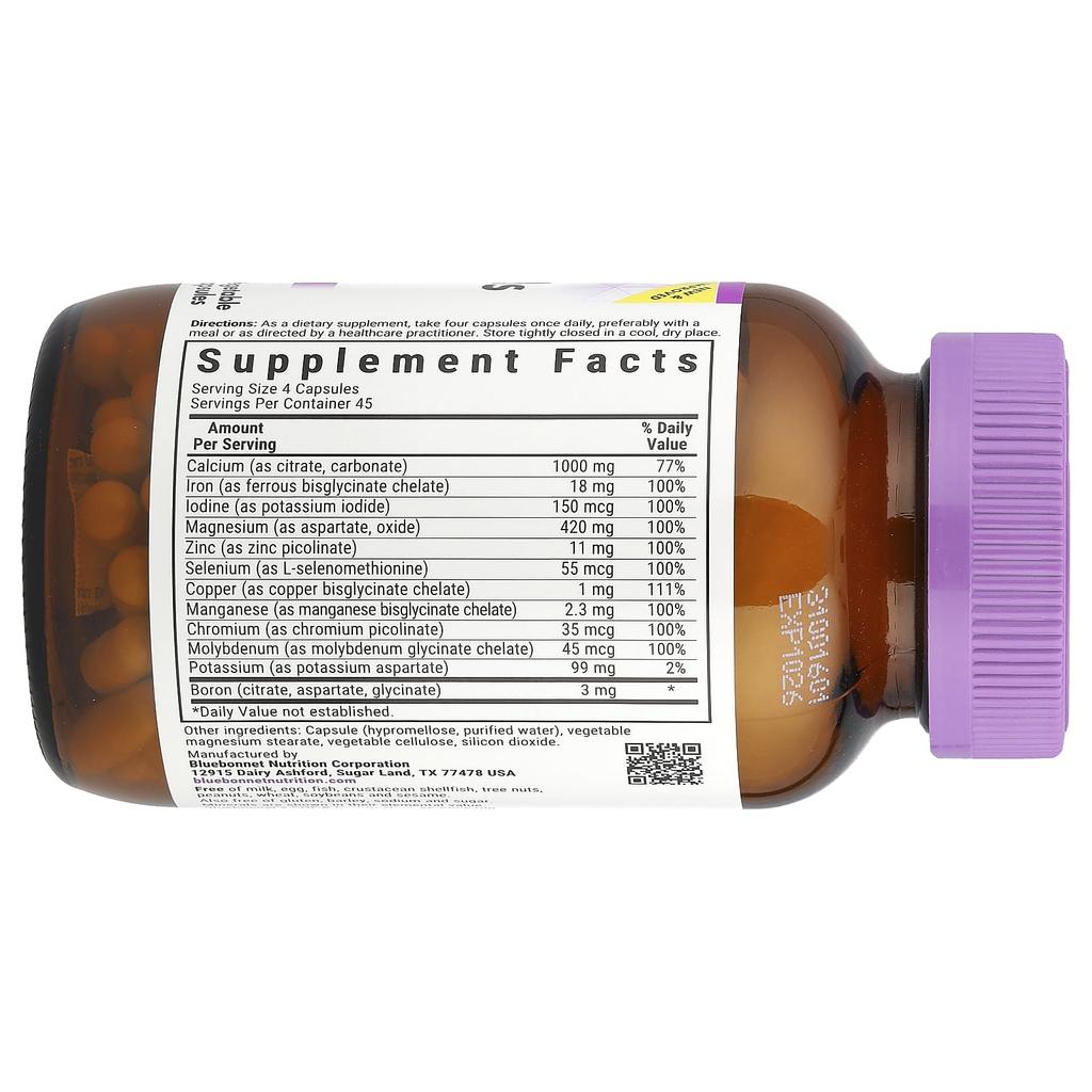 Multimineral & Boron, Veggie Capsules 180